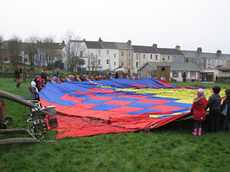 School Display hot Air Balloon