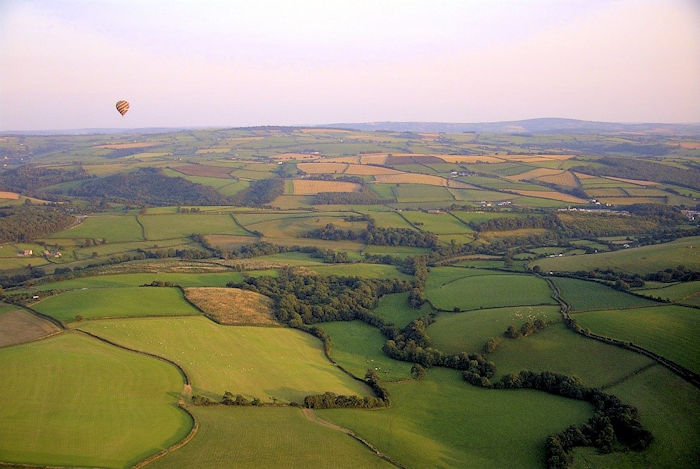 Ballooning Over Cornwall