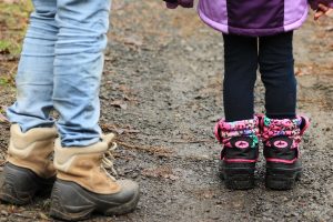 kids in appropriate footwear