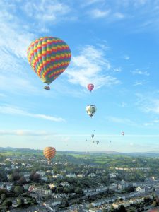 Balloon flights in Devon 