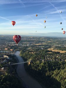 suspension bridge balloon fiesta