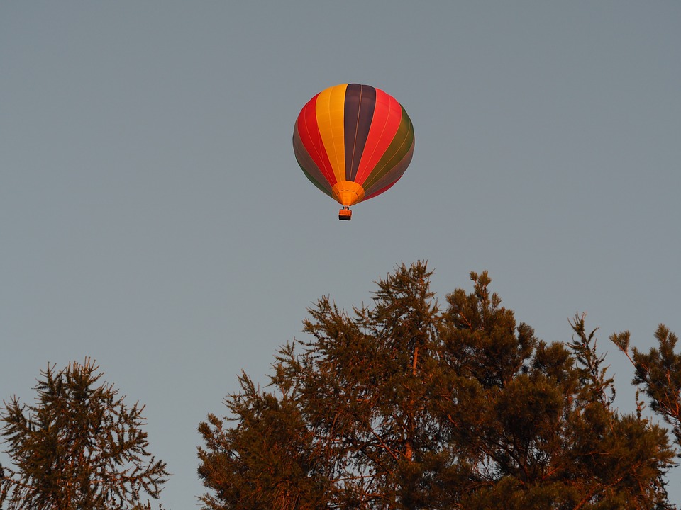 hot air balloon ride in dorset