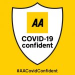 aa covid confident badge