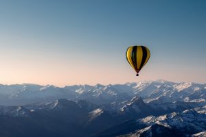 alps balloon flight location