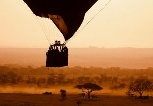 serengeti balloon flight