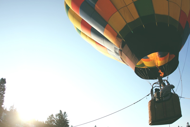 South West Hot Air Balloon Ride Takeoff